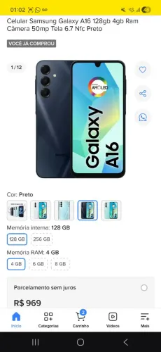 A16 Novo 
