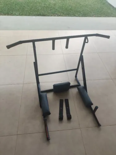 Barra Fixa E Paralela 5 Em 1 Multifuncional Para Musculação