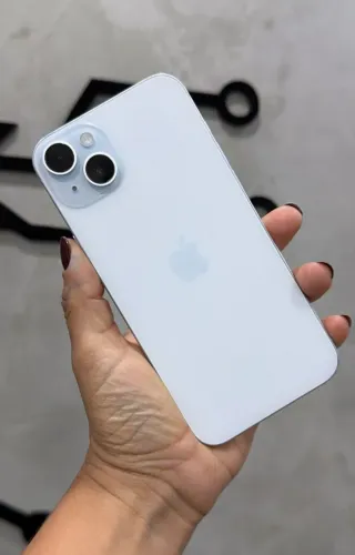 iPhone 15 Plus Blue 128GB (Nota e 3 meses de garantia)