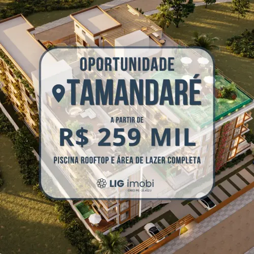 Oportunidade em Tamandaré | Studio Moderno com Rooftop e Vista Privilegiada
