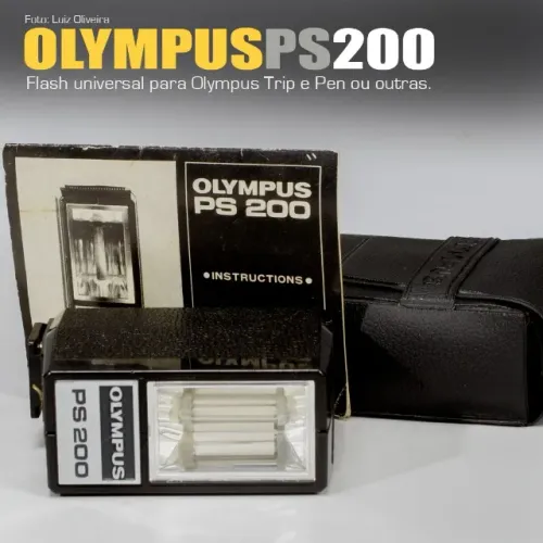 Kit Olympus Trip/Pen ou outras. 1Flash Olympus - 1 Filtro Sky 1A