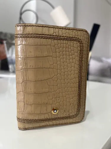 Vendo PORTA-CARTÃO MONTBLANC COURO EM REVELO CROCODILO
