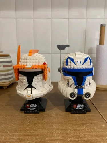 LEGO Star Wars Commander Cody 75350 + 75349 Captain Rex 