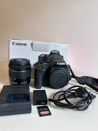 Canon EOS Rebel SL3 + 18-55mm IS STM | Impecável + Kit Completo