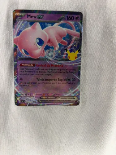 Carta Pokémon ?Mew ex ?