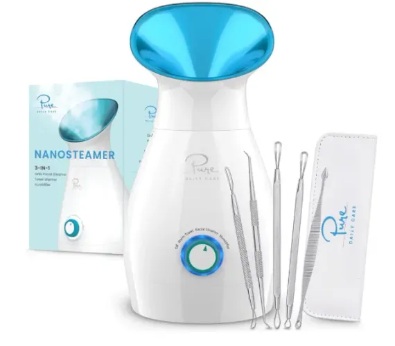 Vaporizador NanoSteamer 3-in-1 Ionic Facial Steamer