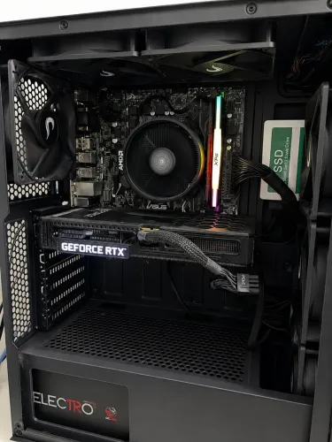 Computador gamer Ryzen 5 5600G e RTX 3060 12GB