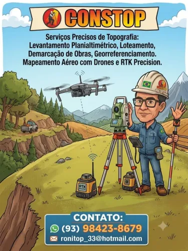 Serviços de Topografia e Agrimensura