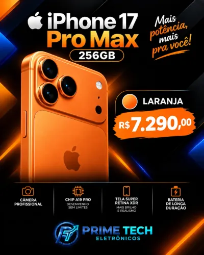 iPhone 17 pro Max 256gb original NOVO