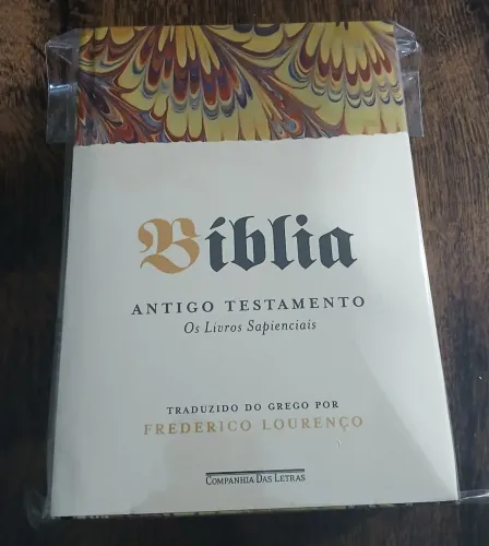 Bíblia Antigo Testamento- Livros Sapienciais (Companhia das Letras) LER DESCRIÇÃO!!!