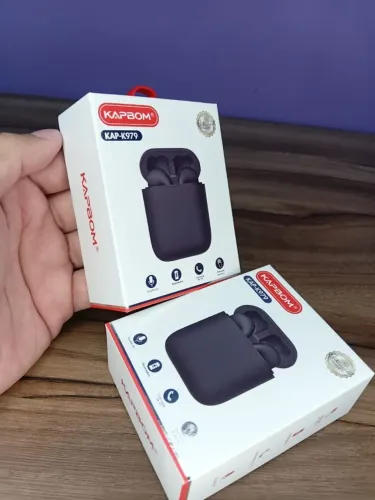 fone de ouvido Bluetooth KAP-K979 Kapbom preto