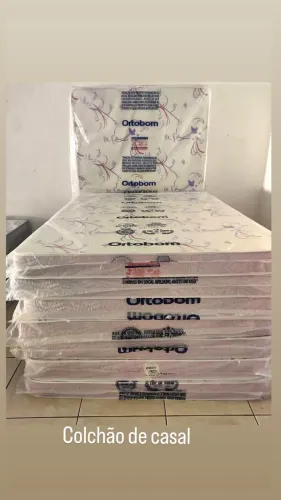Colchão de casal. Hoje mega