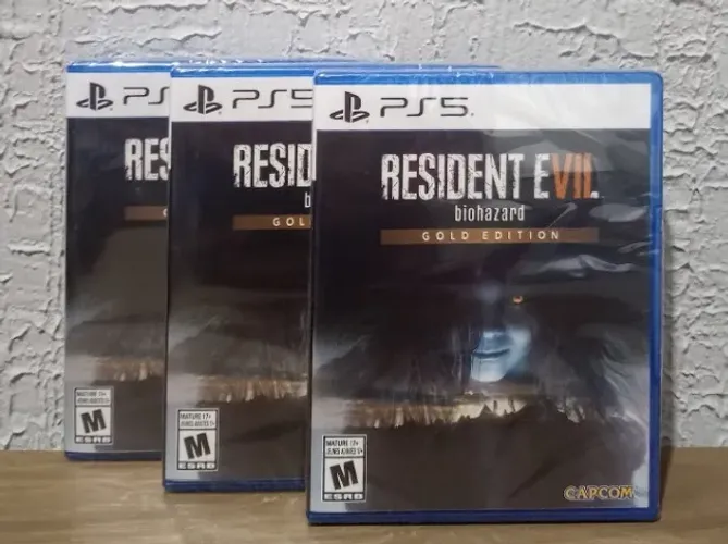 Resident Evil 7 Gold Edition Ps5 Lacrado(Aceitamos seu jogo usado com pagamento)
