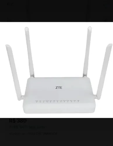 Modem roteador 
