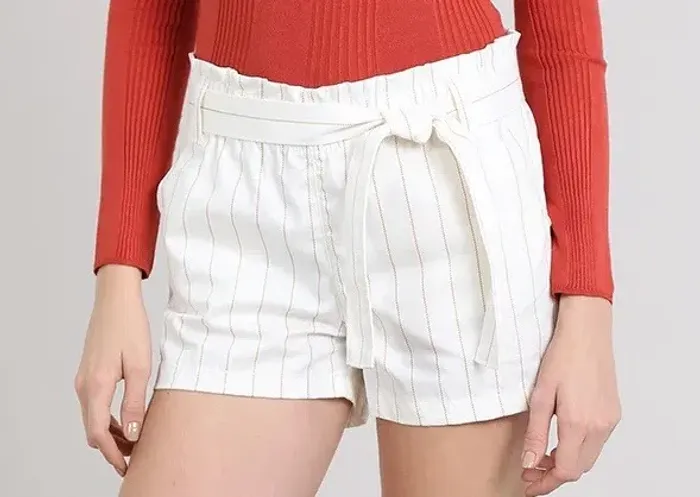 Short alfaiataria C&A, tamanho 36 - NOVO