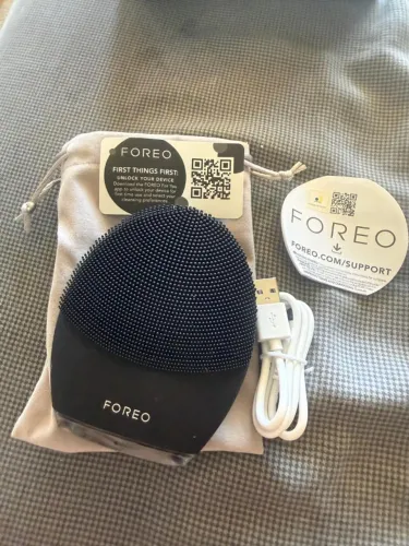 FOREO LUNA 3 MEN - Escova Facial Sônica Original + Cabo + Case
