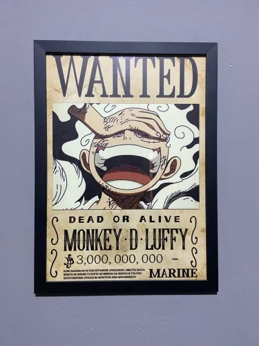 Vendo Quadro Decorativo One piece luffy