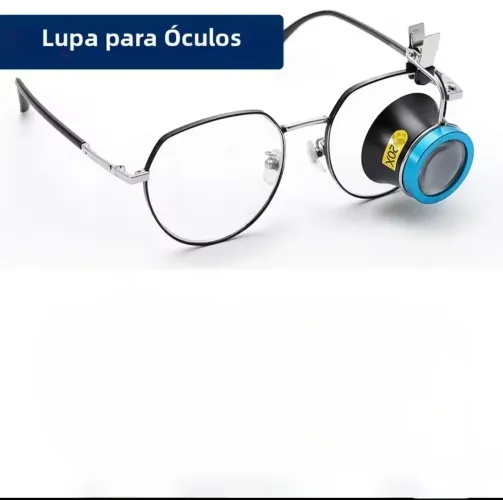 Lupa de óculos portátil 5x