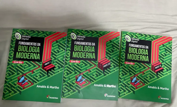 Livros FUNDAMENTOS DA BIOLOGIA MODERNA