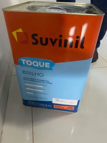 Tinta Suvinil 16L Gelo brilho