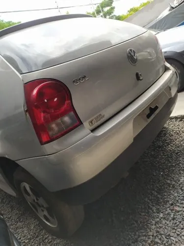 Sucata Gol G4 Vw 2005 Prata 1.0 8v Flex Disponível Para Retirada de Peças