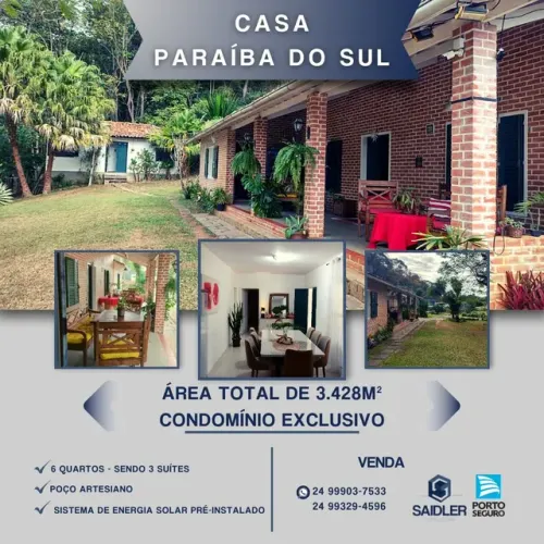 Excelente casa em Paraíba do Sul RJ 