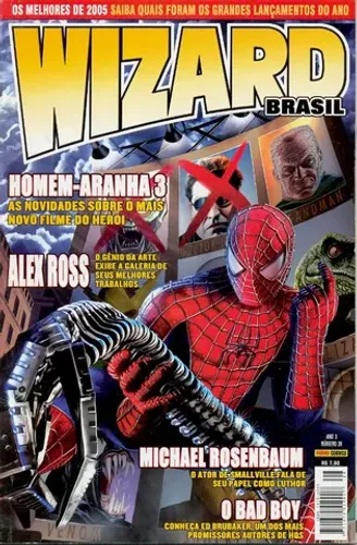 Wizard Brasil Nº 28 - Reportagens E Quadrinhos - 84 Pgs.