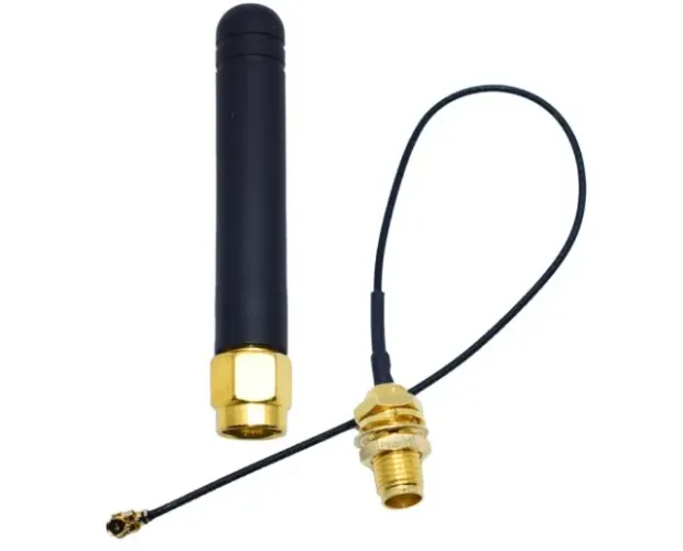 Antena Do Conector Para Sim800l Gprs Tcp Ip Com Fio  Arduino Automação COD-CP647 