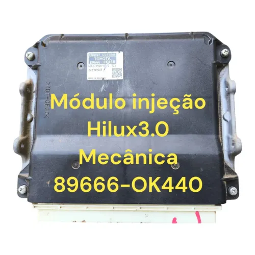 Módulo injeção Hilux Mecânica 3.0 89666-OK440