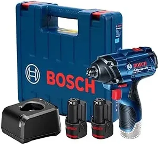 Chave De Impacto Gdr 120-Li 12V Com 2 Baterias 1 Carregador E Maleta-Bosch
