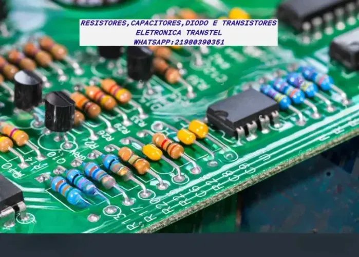 Resistores,diodo,capacitores,fusiveis Pacote de Resistor 1/4w R$:3,00 c/10 Unidades