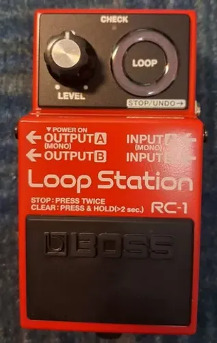 Pedal da Boos RC-1 loop station