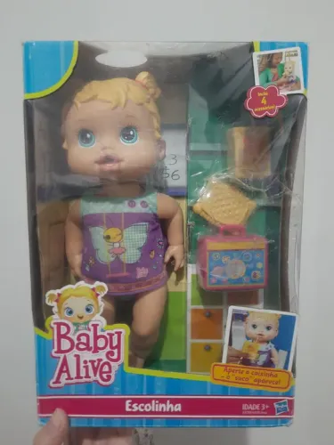 Boneca Baby Alive Escolinha Antiga