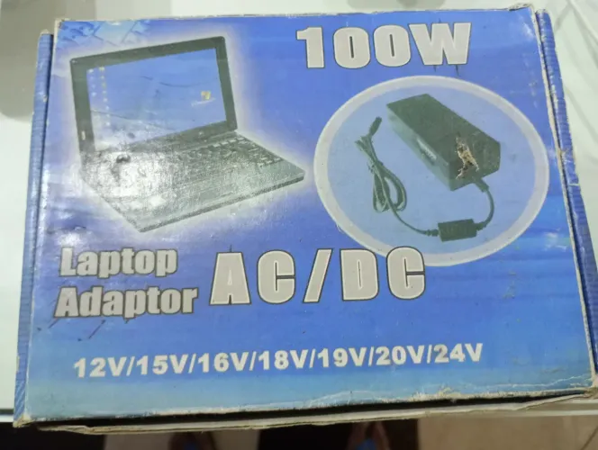 Fonte para Notebook 100W 12V/15V/16V/18V/19V/20V/24V