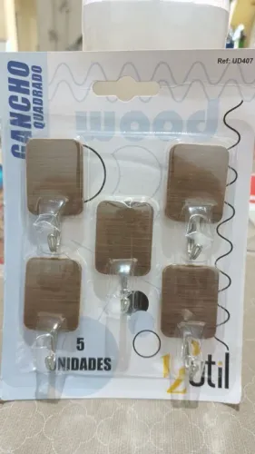 Ganchos Adesivos para Cozinha - 5 Unidades