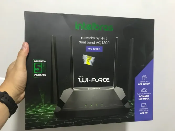 Roteador Gamer Intelbras Wi-Fi AC 1200