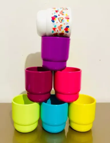 Tupperware Importada Caneca Milano 280ml Varias Cores