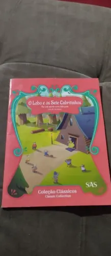 Livro O LOBO E OS SETE CABRITINHOS - COLEÇÃO CLÁSSICOS -SAS