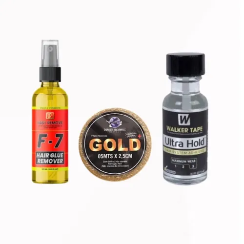 Prótese capilar kit