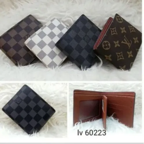 Carteira Masculina de Couro - Louis Vuitton