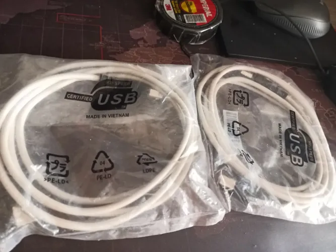 Cabo de Impressora USB  - Novos 