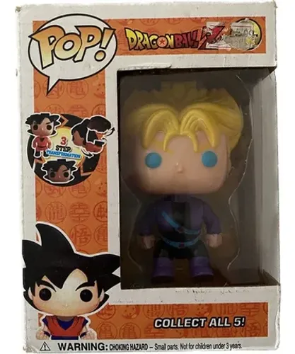 Boneco Super Saiyan Trunks Pop Dragon Ball Z Toy Art.