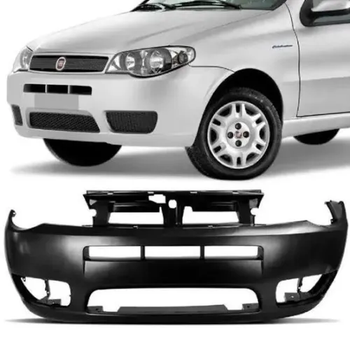 Para-choque Dianteiro Palio G3 Fire 2005 A 2014 Preto