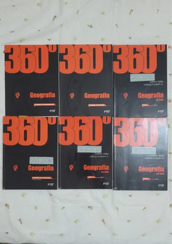 Livros Geografia 360° FTD