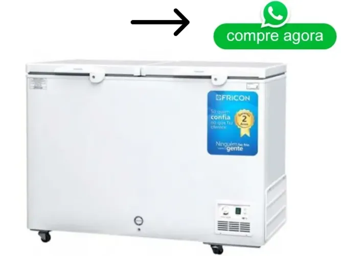 Congelador 2 Portas Horizontal 411 Litros Fricon