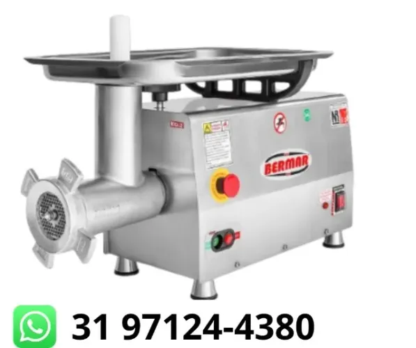 Moedor de Carne Boca22 Bermar Inox Novo