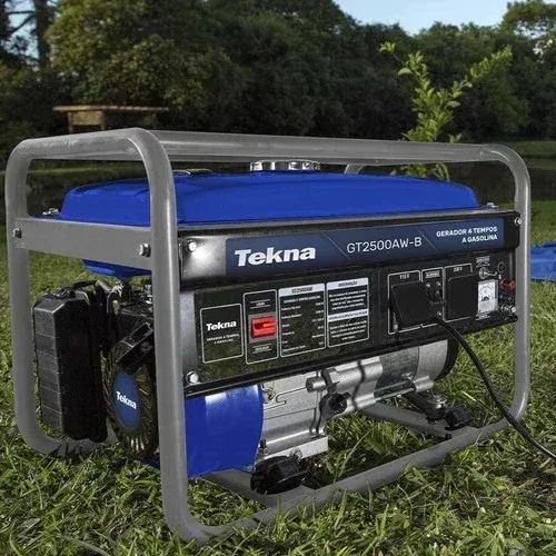 Gerador Portátil A Gasolina 4t 2,2kva 2200w Bivolt Tekna