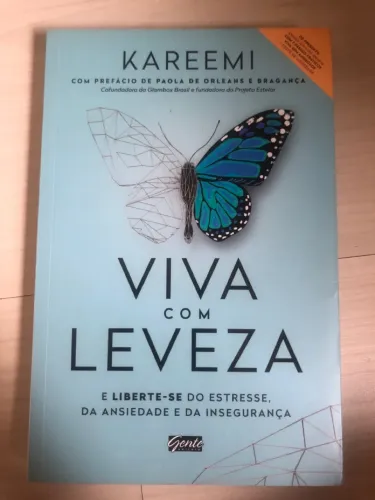 Livro Viva com Leveza - Kareemi