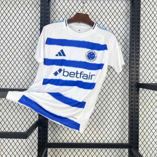 Camisa do cruzeiro branca 25/26 versão torcedor 