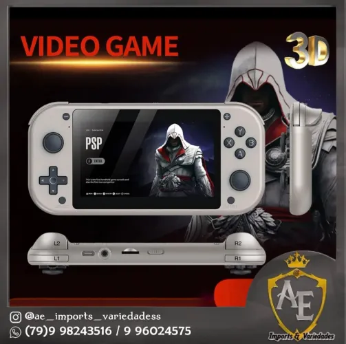Console Portátil com Jogo